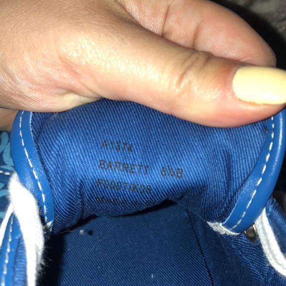 Coach Barrett shoes RARE PATTERN - Picture 8 of 8